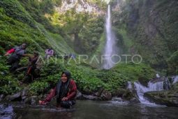 Libur lebaran di Air Terjun Pancuran Rayo
