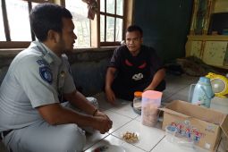 Jasa Raharja Banten serahkan santunan kepada ahliwaris korban kecelakaan yang terjadi di Petir Serang