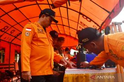 Apel kesiapsiagaan di Madiun