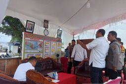 Tim Polda Babel cek Pos PAM Operasi Ketupat Menumbing Polres Bangka Selatan