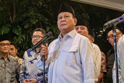 Prabowo Subianto sebut wacana koalisi besar ikuti perkembangan
