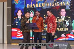 Pj Gubernur, Ketua DPRD dan Kapolda semarakkan pisah sambut Danrem 045/Gaya