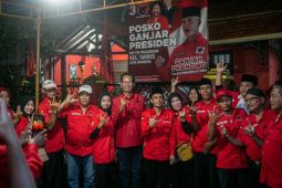 Posko Gotong Royong "Ganjar Presiden" didirikan bertahap di Surabaya