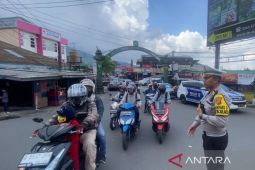 Pemudik dan wisatawan kembali padati jalur alternatif Puncak II