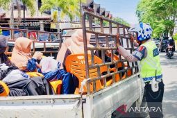 Jasa Raharja imbau warga di Aceh tidak mudik naik mobil barang