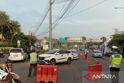 110 kendaraan diputar balik di Jalur Puncak saat ganjil-genap