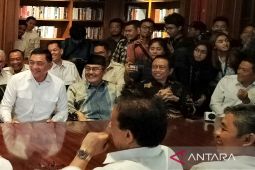 Gerindra jelaskan kehadiran Jimly-Marzuki Alie dampingi Prabowo sambut Wiranto