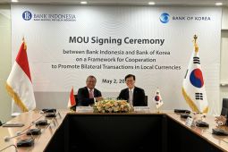 BI dan Bank of Korea kerja sama mata uang lokal
