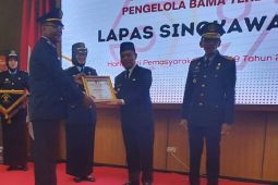 Lapas Singkawang raih tiga penghargaan di Hari Bakti Pemasyarakatan