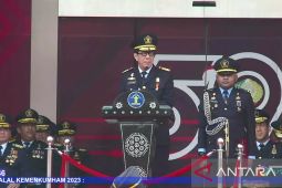 Kemenkumham gelar HBP ke-59 dan halal bihalal pegawai se-Indonesia