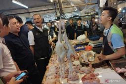 Satgas Pangan Polda Jabar cek pasar antisipasi kelangkaan pasca-Lebaran