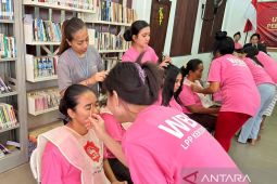 Kemenkumham Bali buat pelatihan tata rias di Lapas Perempuan Kerobokan