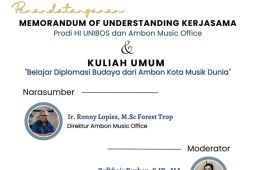 AMO - Univeritas Bosowa  kerja sama diplomasi budaya