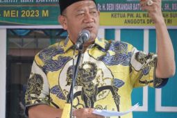 Plt Bupati Langkat halal bihalal dengan warga Alwashliyah