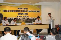 Kalsel lakukan rehabilitasi sosial 47 rumah tidak layak huni