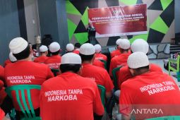 40 narapidana narkoba jalani rehabilitasi di Lapas Curup