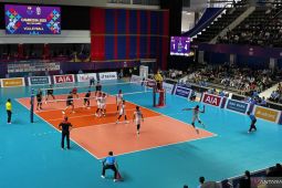 SEA Games 2023: Tim bola voli putra Indonesia libas Singapura tiga set langsung