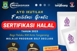 Kemenag Kota Tangerang berikan sertifikasi halal gratis khusus UMK