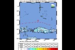 Gempa magnitudo 5,3 guncang wilayah Laut Flores