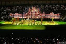 Gemerlap keindahan Negeri Khmer disajikan di pembukaan SEA Games 2023