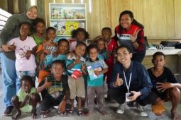 Pertamina Kasim bantu anak-anak belajar membaca di Kabupaten Sorong