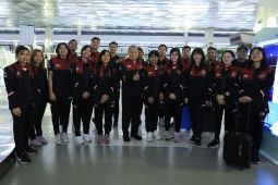 Timnas bulu tangkis Indonesia bertolak ke SEA Games Kamboja tanpa Shesar