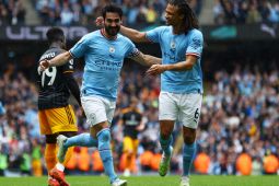 Dua gol Gundogan bawa Man City menang 2-1 atas Leeds