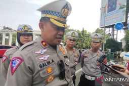 Polresta  kerahkan 124 personel atur lalin sekitar Jembatan Otista