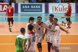 Timnas voli putra Indonesia rebut emas SEA Games usai bekuk Kamboja