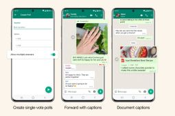 WhatsApp bisa buat jajak pendapat dengan "single-vote"  makin canggih