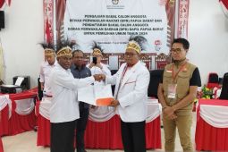 KPU Papua Barat terima pendaftaran caleg dari dua parpol