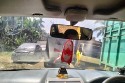 Masyarakat keluh kerusakan jalan provinsi di Kabupaten Tanjabtim