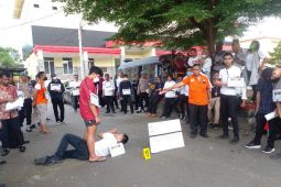 Polda Sumut gelar rekonstruksi kasus anak AKBP AH