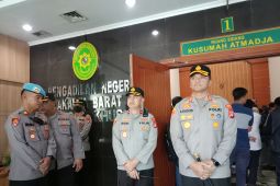 70 personel polisi disiagakan pengamanan sidang vonis Teddy Minahasa