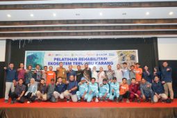 Pupuk Kaltim kembangkan metode transplantasi dan Taman Laut komitmen rehabilitasi terumbu