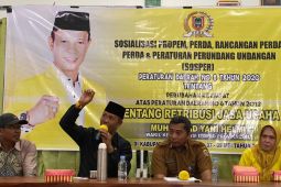 Paman Yani : Perda retribusi jasa usaha antisipasi "pungli"