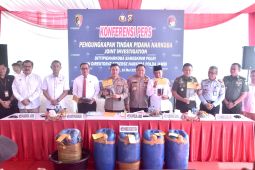 Bareskrim Polri dan Polda Jambi gagalkan penyeludupan sabu cair 264 kilogram