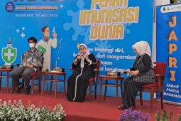 Jabar siap sukseskan pelaksanaan Pekan Imunisasi Dunia pada Mei ini