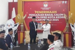 KPU Kota Kediri sebut berkas Partai NasDem lengkap