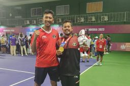 Cabor Soft Tennis Beregu Putra Indonesia Bawa Pulang Medali Emas di Sea Games, Ternyata Pelatih dan Atletnya Karyawan PT Timah Tbk