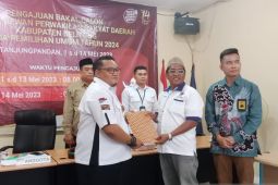 KPU Belitung: Empat partai politik sudah serahkan berkas Bacaleg