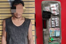 Ceburkan diri ke sungai, atok ditangkap polisi karena miliki sabu