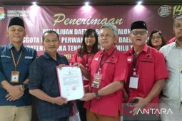KPU Bangka Tengah terima berkas bacaleg dari dua parpol