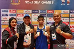 SEA Games 2023 - Lima petinju Indonesia lolos ke final