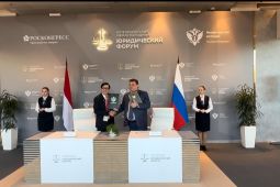 Indonesia dan Rusia tandatangani Memorandum of Understanding Kerjasama di Bidang Hukum