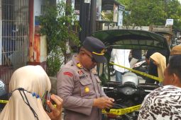Polisi olah TKP penemuan mayat di Gorontalo