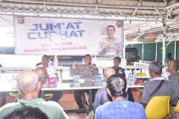 Polda Jambi diskusi bersama nelayan dan pengemudi perahu ketek