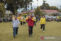 Wali Kota Padang Sidempuan senam sehat bersama