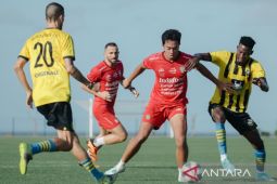 Bali United latihan tanding jelang laga lawan PSM Makassar