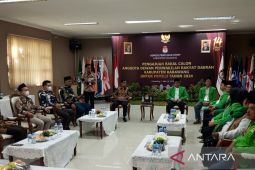 KPU Karawang terima pendaftaran bacaleg dari delapan parpol Pemilu 2024